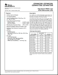 Click here to download 5962-8985201EA Datasheet