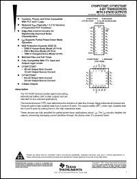 Click here to download CY74FCT245DT Datasheet