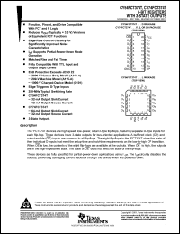 Click here to download CY74FCT374ATSOCTE4 Datasheet