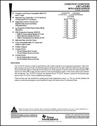 Click here to download CY54FCT573AT Datasheet