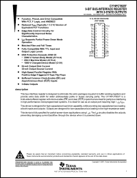 Click here to download CY74FCT823ATSOCTE4 Datasheet