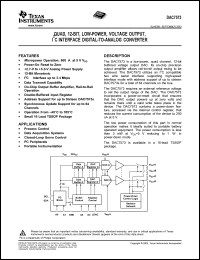 Click here to download DAC7573IPWG4 Datasheet