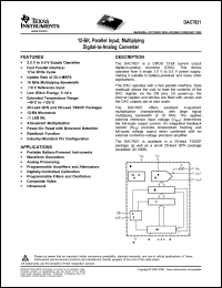 Click here to download DAC7821IRGPT Datasheet