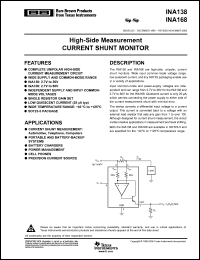 Click here to download INA138NA/3KG4 Datasheet