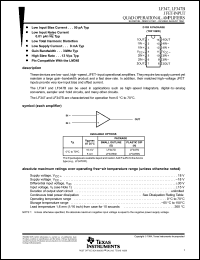 Click here to download LF347DRE4 Datasheet