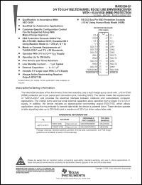 Click here to download MAX3238IPWQ1 Datasheet