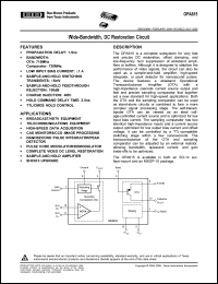 Click here to download OPA615IDG4 Datasheet