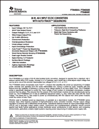 Click here to download PTB48560CAH Datasheet