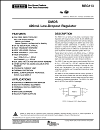 Click here to download REG113EA-2.85/2K5 Datasheet