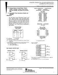 Click here to download SN74LS279ANSR Datasheet