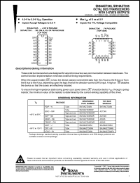 Click here to download SN74ACT245DBRE4 Datasheet