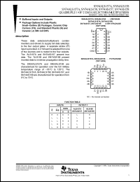 Click here to download SN74ALS157ANE4 Datasheet