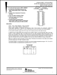 Click here to download SN74ALS29821DWRE4 Datasheet