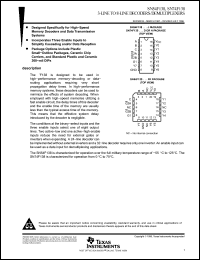 Click here to download SN74F138NSRE4 Datasheet