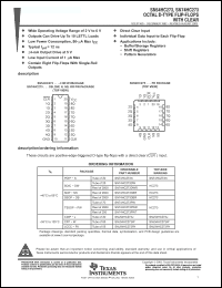 Click here to download SN74HC273PWE4 Datasheet