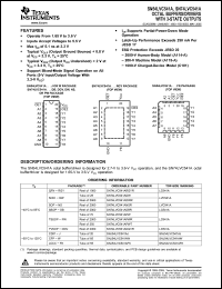 Click here to download SN74LVC541APWTE4 Datasheet