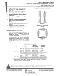 Click here to download SN74LVTH374PWRE4 Datasheet