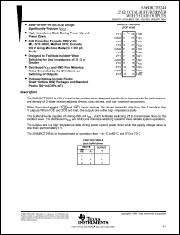 Click here to download SN64BCT25244DWE4 Datasheet