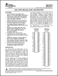 Click here to download SN65LVDS109DBTRG4 Datasheet