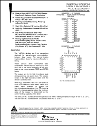 Click here to download SN74ABT863DWE4 Datasheet