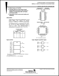 Click here to download SN74ALS1010ADR Datasheet