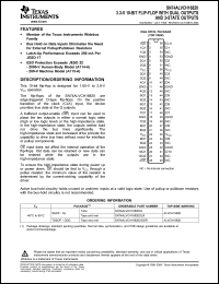 Click here to download 74ALVCH16820DGGRE4 Datasheet