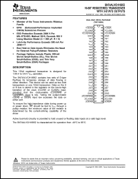 Click here to download 74ALVCH16952DGGG4 Datasheet