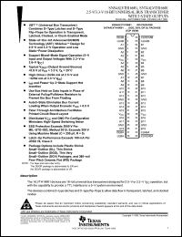 Click here to download 74ALVTH16601DLRG4 Datasheet