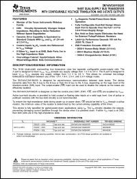 Click here to download 74AVCAH164245VRE4 Datasheet