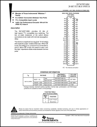 Click here to download SN74CBT16861GQLR Datasheet