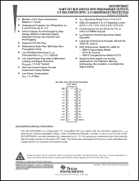 Click here to download SN74CBT6800CDGVR Datasheet