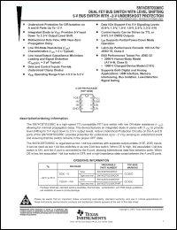 Click here to download SN74CBTD3305CPWE4 Datasheet