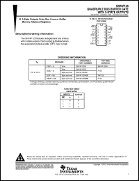 Click here to download SN74F125DE4 Datasheet