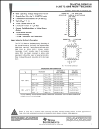 Click here to download SN74HC148NSR Datasheet