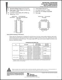 Click here to download SN74HCT645PWT Datasheet