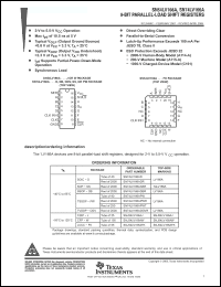 Click here to download SN74LV166ADB Datasheet