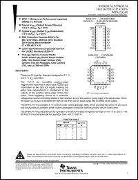 Click here to download SN74LV174PWLE Datasheet