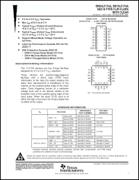 Click here to download SN74LV174APWG4 Datasheet