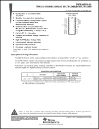 Click here to download SN74LV4053A-Q1 Datasheet