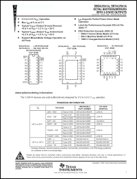 Click here to download SN74LV541ADGVRE4 Datasheet