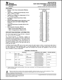 Click here to download SN74LVC16374AZRDR Datasheet