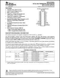 Click here to download SN74LVC2952ADWE4 Datasheet