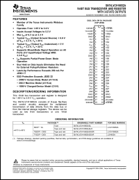 Click here to download 74LVCH16652ADGGRE4 Datasheet