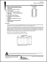 Click here to download SN75124NSRE4 Datasheet