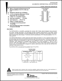 Click here to download SN75ALS199DRE4 Datasheet