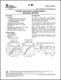 Click here to download THS3111CDGNG4 Datasheet