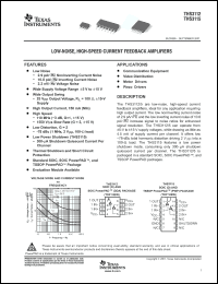 Click here to download THS3115IDR Datasheet