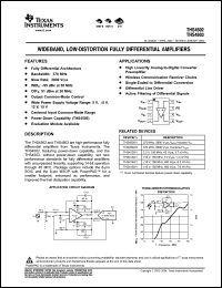 Click here to download THS4502IDG4 Datasheet