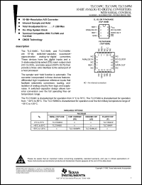 Click here to download TLC1549CDG4 Datasheet