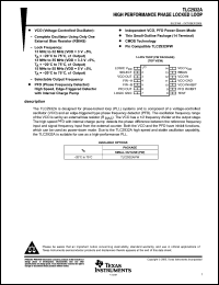 Click here to download TLC2932AIPW Datasheet